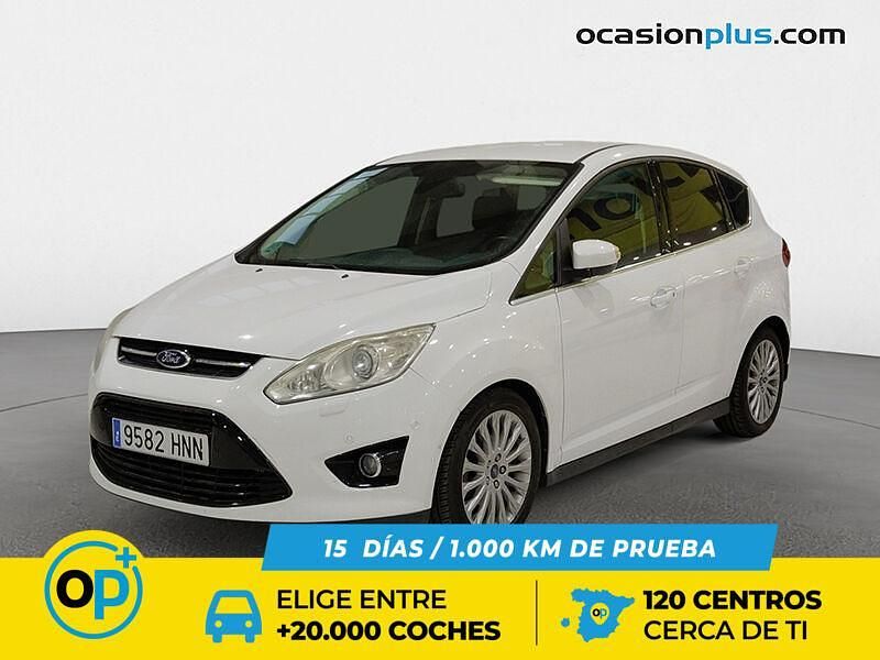 Blanco Usado 2013 Ford C-MAX Titanium Monovolumen | 10.900 € (Un poco caro) - Imagen 1/4