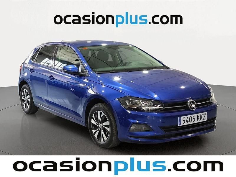 Usado VW Polo Advance 95 CV (69 kW) 2018 Azul Utilitario