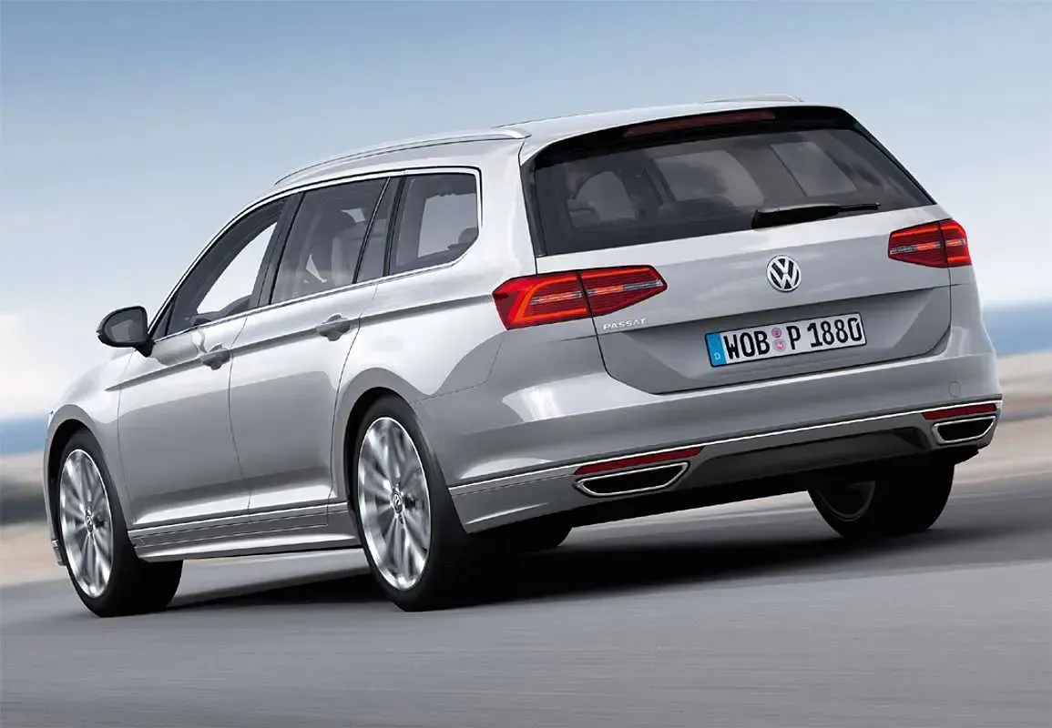 Usado VW Passat Advance 150 CV (110 kW) 2017 Negro Familiar