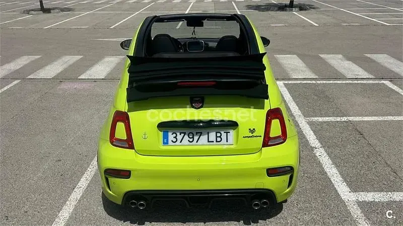 Usado Abarth 595C 180 CV (132 kW) 2019 Verde Descapotable