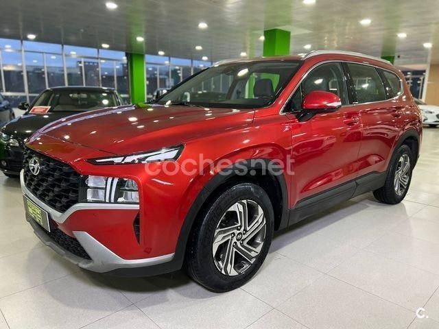 Rojo Usado 2021 Hyundai Santa Fe SUV | 23.000 € (Super precio) - Imagen 1/4