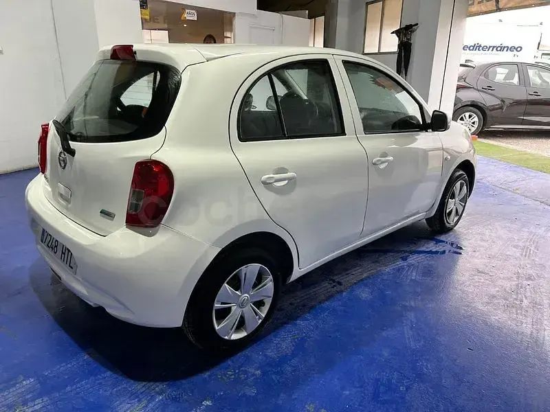 Usado Nissan Micra 80 CV (58 kW) 2013 Blanco Utilitario
