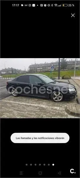 Usado Saab 9-3 Vector 150 CV (110 kW) 2004 Negro Berlina