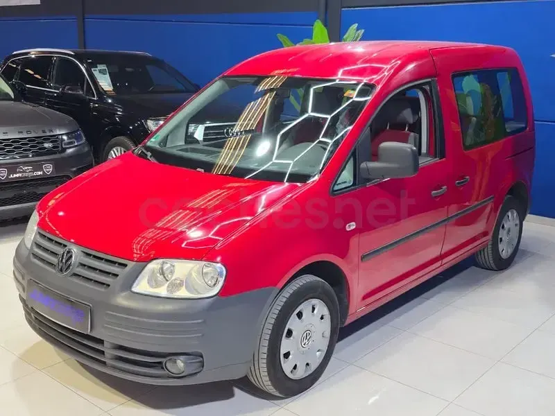 Usado VW Caddy Life 105 CV (77 kW) 2010 Rojo Monovolumen