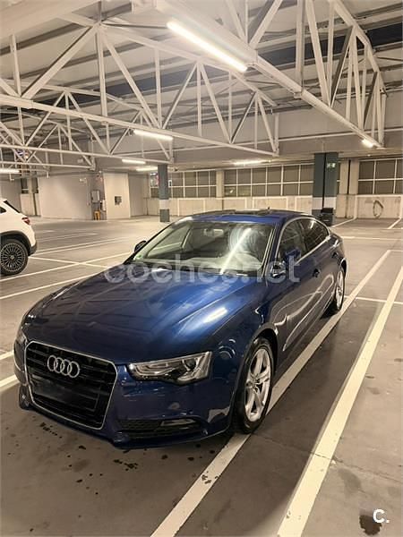 Usado Audi A5 Sportback 177 CV (130 kW) 2016 Azul Utilitario