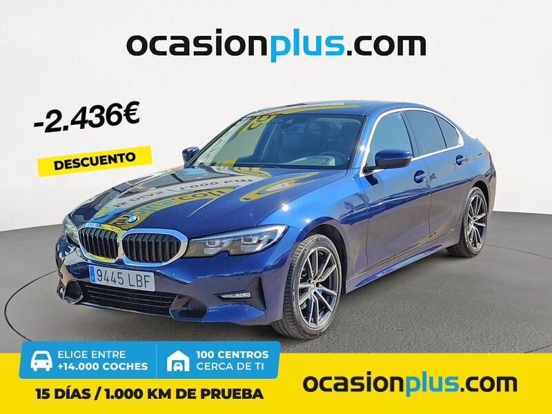 Azul Usado 2019 BMW 320 Berlina | 26.800 € (Precio justo) - Imagen 1/4