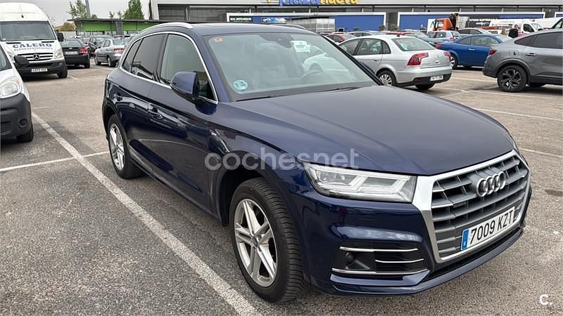 Usado Audi Q5 S-Line 190 CV (139 kW) 2019 Azul SUV