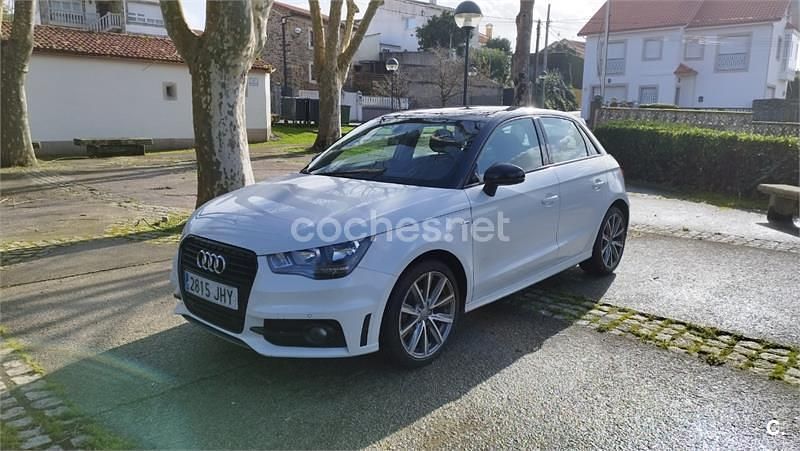 Usado Audi A1 Sportback Attraction 90 CV (66 kW) 2014 Blanco Utilitario