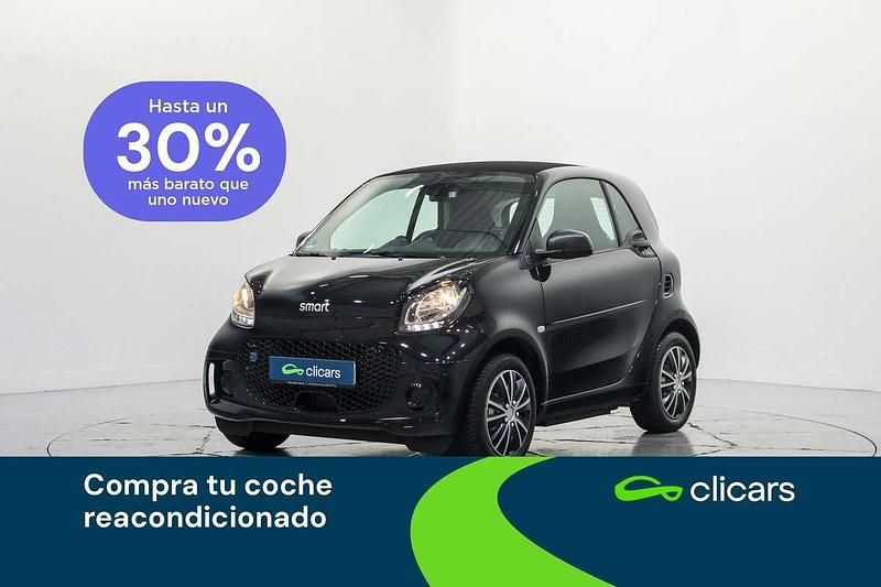 Negro Usado 2021 Smart ForTwo Electric Drive Coupe | 10.890 € (Super precio) - Imagen 1/4