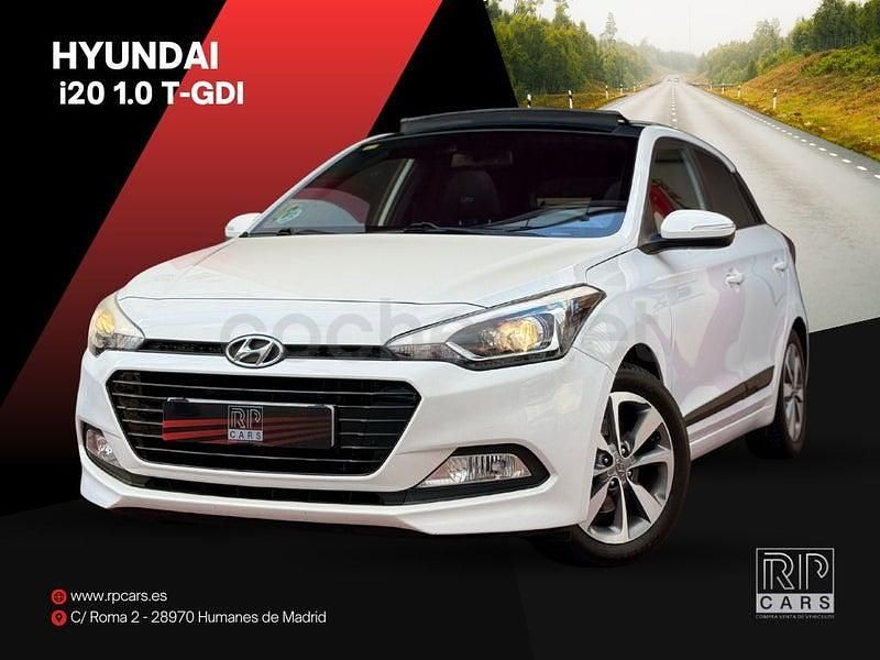 Usado Hyundai i20 Style 120 CV (88 kW) 2016 Blanco Berlina