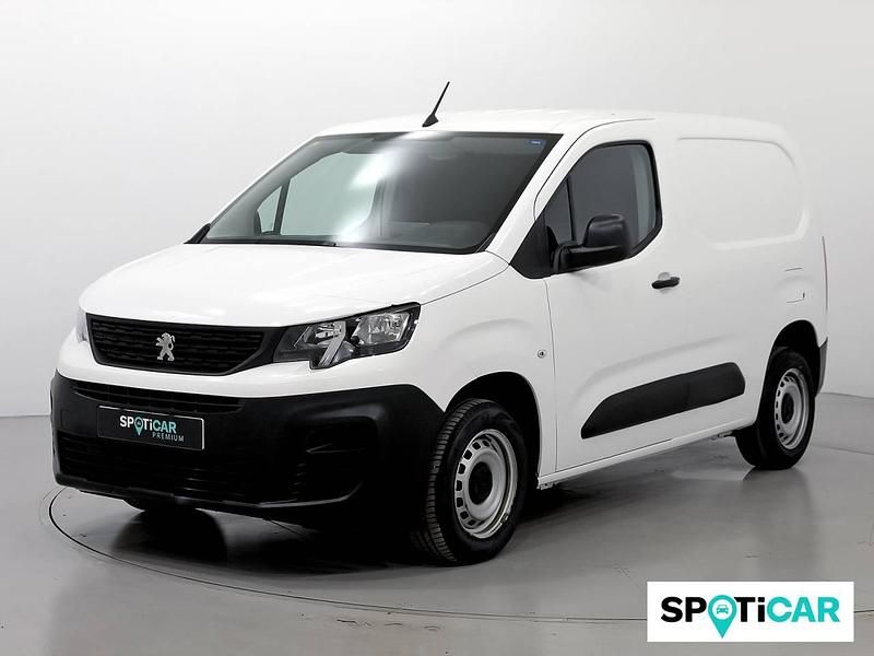 Blanco Usado 2022 Peugeot Partner Monovolumen | 15.500 € (Un poco caro) - Imagen 1/3