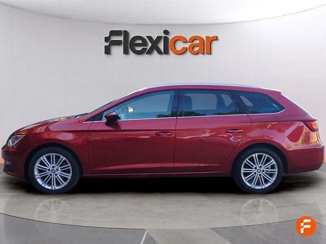Usado Seat Leon 180 CV (132 kW) 2018 Naranja Utilitario