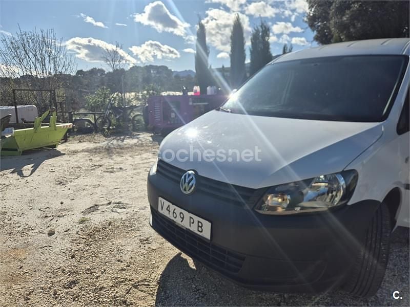 Blanco Usado 2015 VW Caddy Maxi Pro Monovolumen | 9500 € (Precio justo) - Imagen 1/4