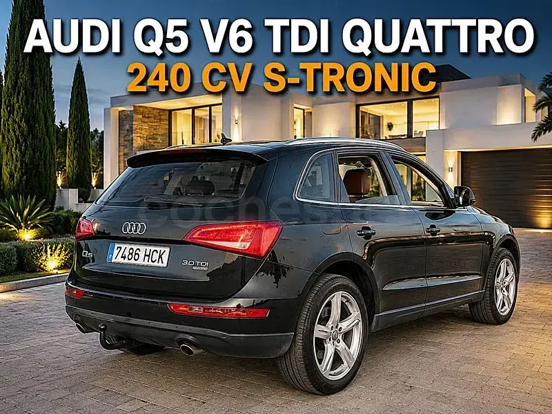 Usado Audi Q5 Premium 241 CV (177 kW) 2009 Negro SUV