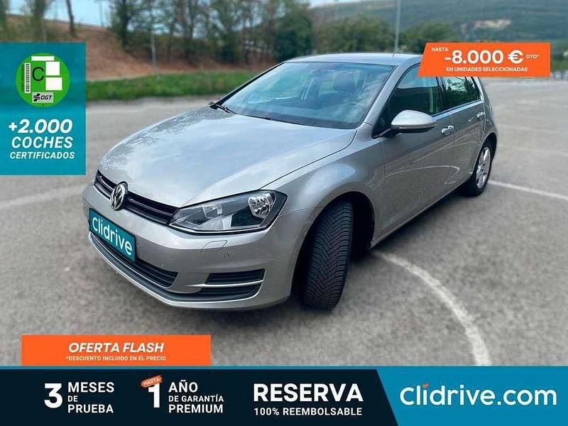 Gris Usado 2014 VW Golf VII Sportline Utilitario | 10.890 € (Buen precio) - Imagen 1/3