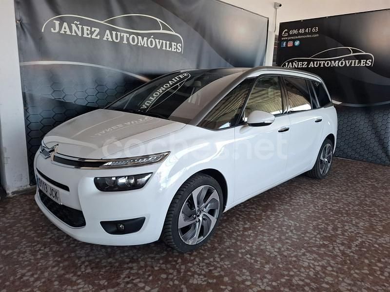 Blanco Usado 2015 Citroën C4 Picasso Exclusive Monovolumen | 9490 € (Precio justo) - Imagen 1/4