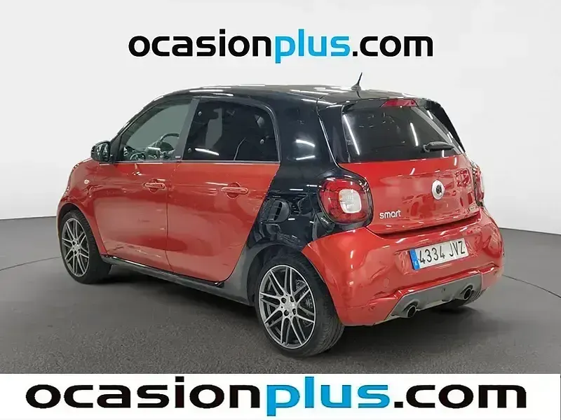 Käytetty Smart ForFour Brabus 109 HP (80 kW) 2017 Punainen Viistoperä