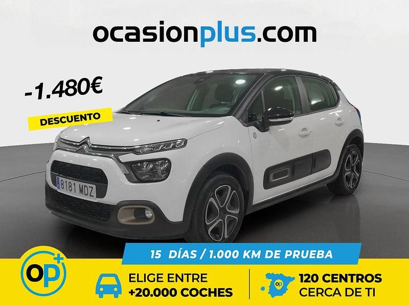 Blanco Usado 2023 Citroën C3 | 12.990 € (Precio justo) - Imagen 1/4