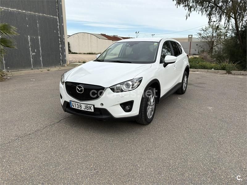 Usado Mazda CX-5 Luxury 150 CV (110 kW) 2014 Blanco SUV
