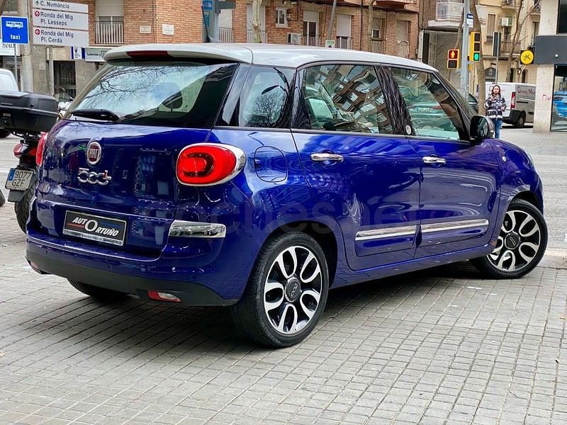 Usado Fiat 500L Mirror 95 CV (69 kW) 2019 Azul Monovolumen