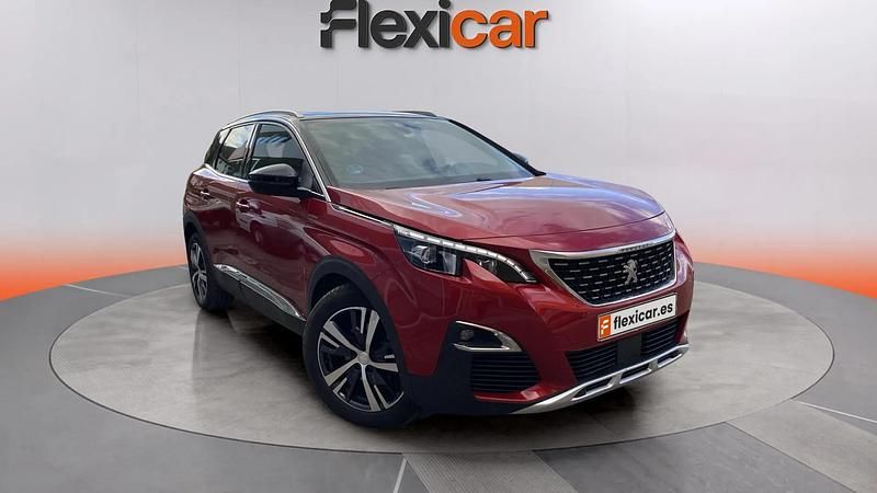 Rojo Usado 2020 Peugeot 3008 GT-line | 15.970 € (Buen precio) - Imagen 1/4