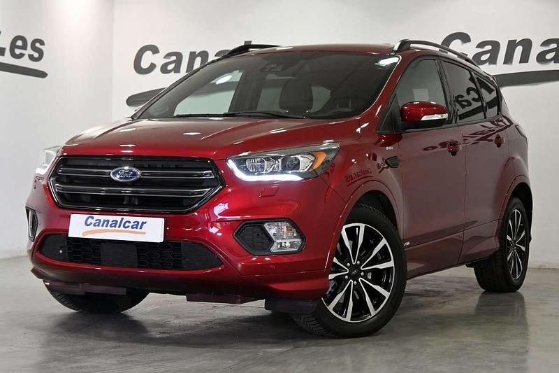 Rojo Usado 2017 Ford Kuga ST-Line SUV | 12.829 € (Super precio) - Imagen 1/4