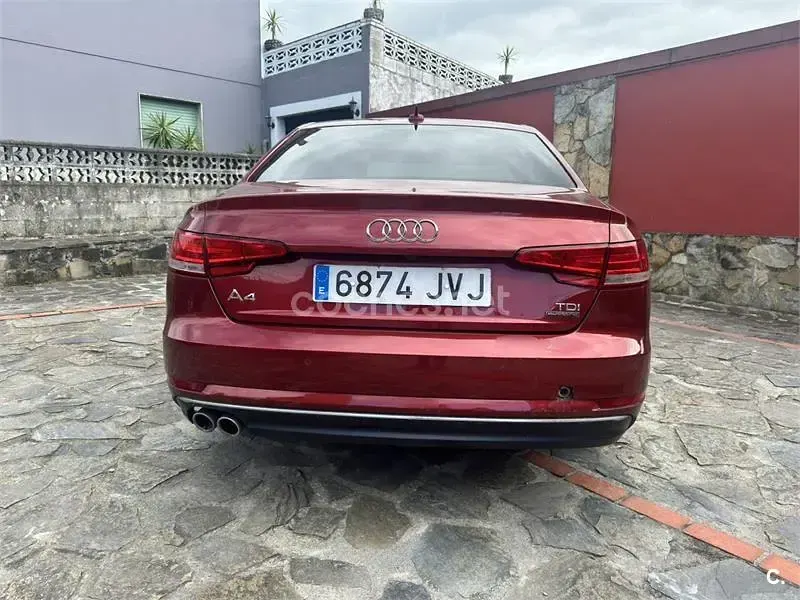 Usado Audi A4 Design 190 CV (139 kW) 2016 Granate Berlina