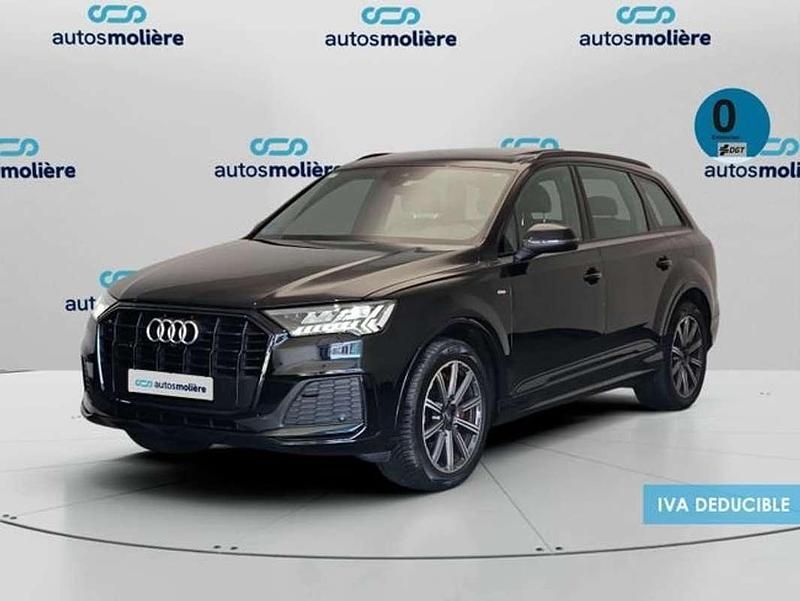Negro Usado 2020 Audi Q7 S-Line SUV | 45.354 € (Un poco caro) - Imagen 1/4