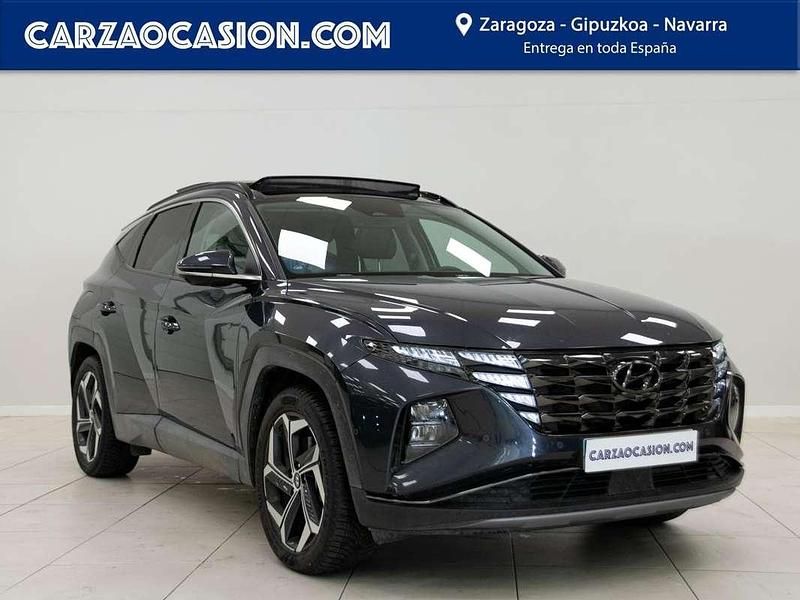 Gris Usado 2021 Hyundai Tucson SUV | 17.900 € (Super precio) - Imagen 1/4