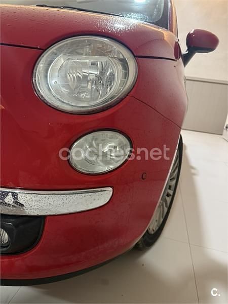 Usado Fiat 500 69 CV (50 kW) 2012 Rojo Berlina
