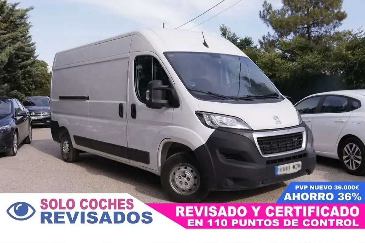 Usado Peugeot Boxer 140 CV (102 kW) 2023 Blanco Van