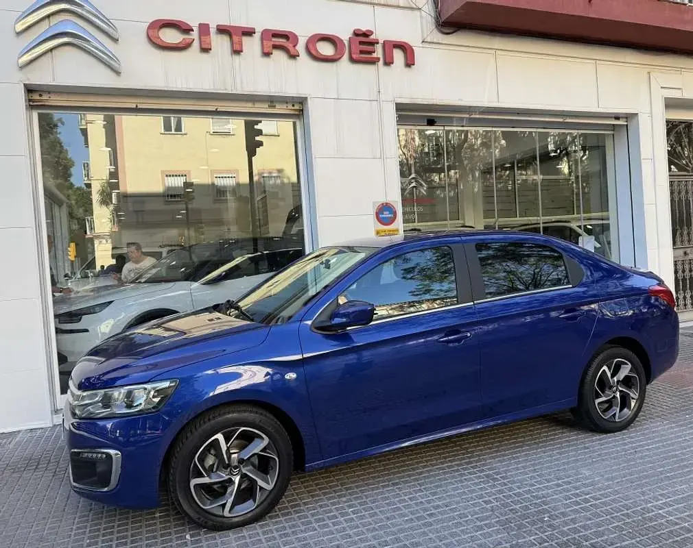 Usado Citroën C-Elysee I PureTech 82 CV (60 kW) 2017 Azul Berlina