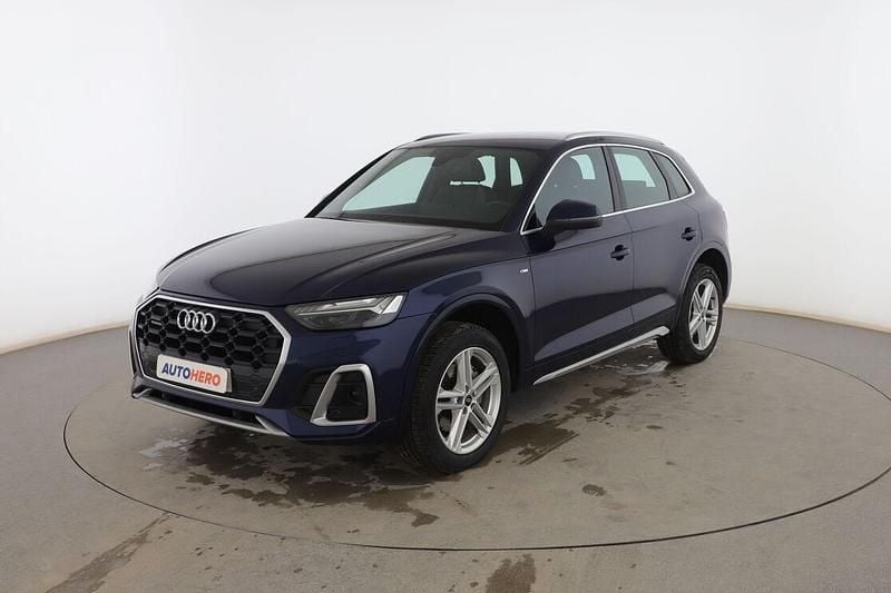 Usado Audi Q5 S-Line 204 CV (150 kW) 2021 Azul SUV
