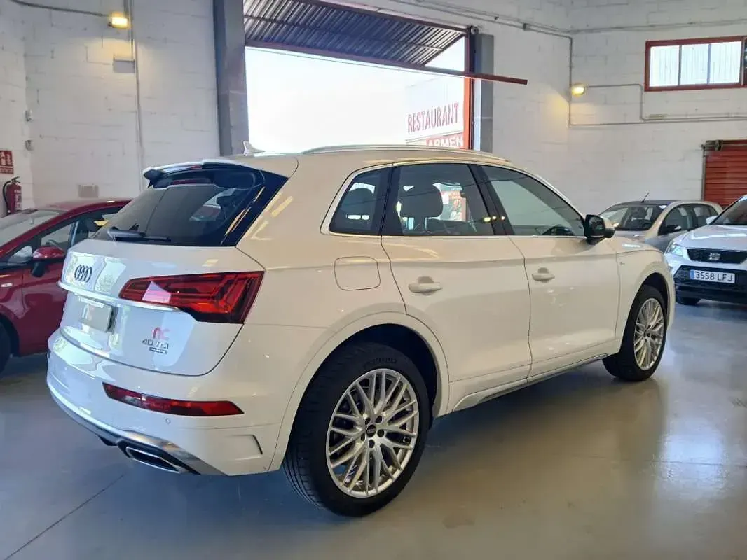 Usado Audi Q5 S-Line 204 CV (150 kW) 2022 Blanco SUV
