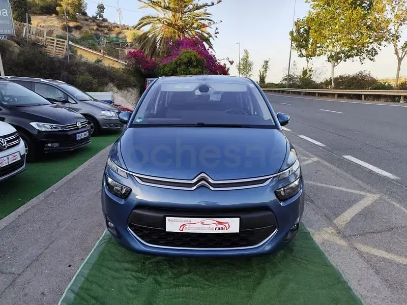 Usado Citroën C4 Picasso Attraction 115 CV (84 kW) 2015 Azul Monovolumen