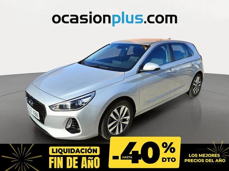 Gris plata Usado 2017 Hyundai i30 Utilitario | 12.482 € (Precio justo) - Imagen 1/4