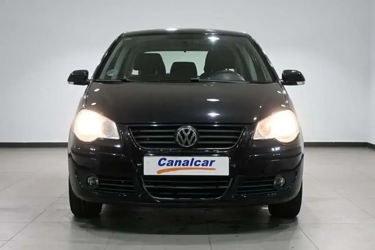 Usado VW Polo United 69 CV (50 kW) 2009 Negro Utilitario