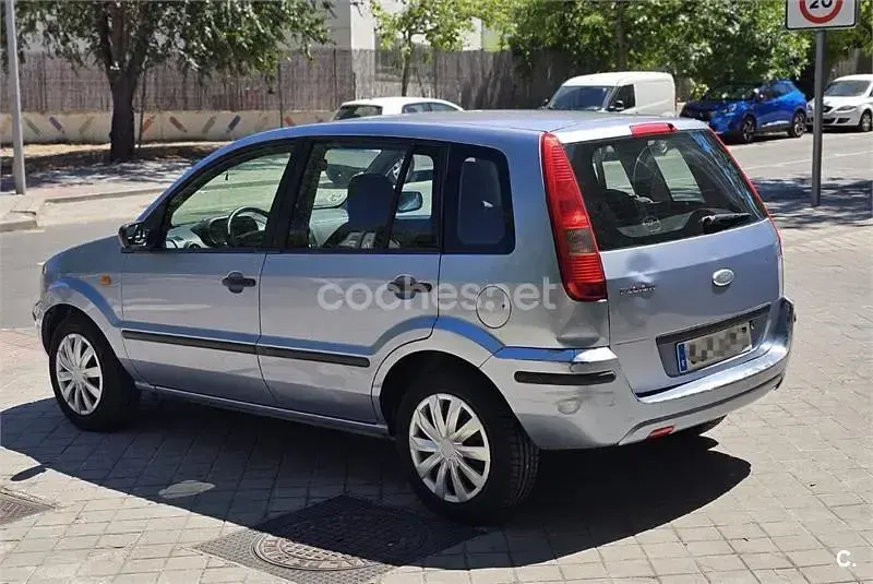 Usado Ford Fusion Trend 80 CV (58 kW) 2006 Gris / plata Utilitario