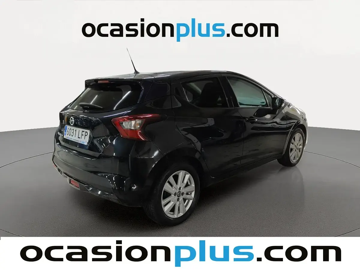 Usado Nissan Micra Acenta 101 CV (74 kW) 2020 Negro Utilitario