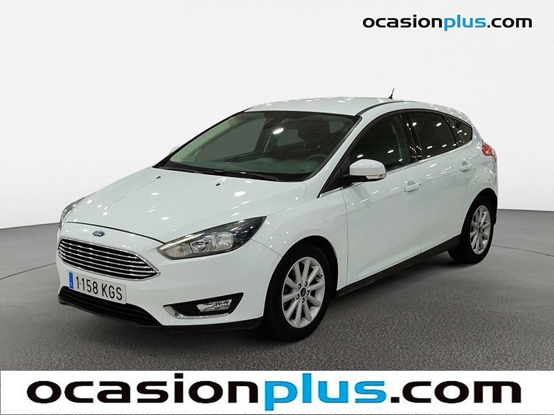 Blanco Usado 2018 Ford Focus Titanium Utilitario | 12.137 € (Super precio) - Imagen 1/4