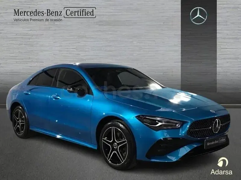 Usado Mercedes CLA250e 218 CV (160 kW) 2024 Azul Coupe