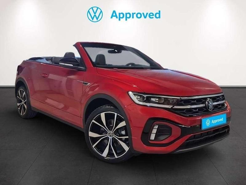 Rojo Usado 2025 VW T-Roc Cabriolet R-line Descapotable | 42.600 € (Un poco caro) - Imagen 1/4