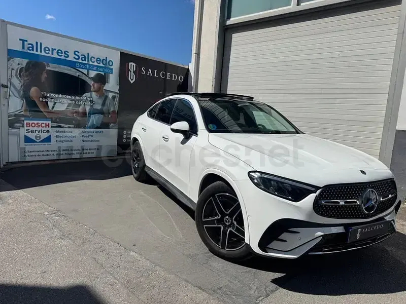 Usado Mercedes GLC220 197 CV (144 kW) 2025 Blanco Coupe