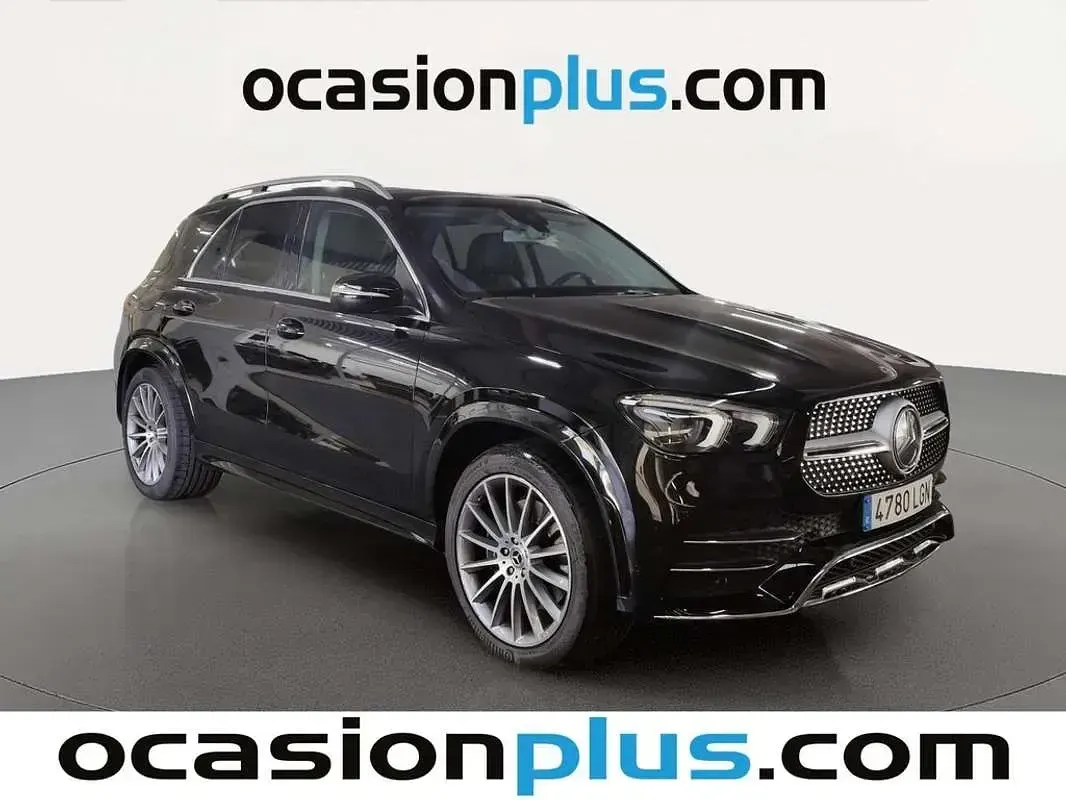 Usado Mercedes GLE300 AMG 245 CV (180 kW) 2020 Negro SUV