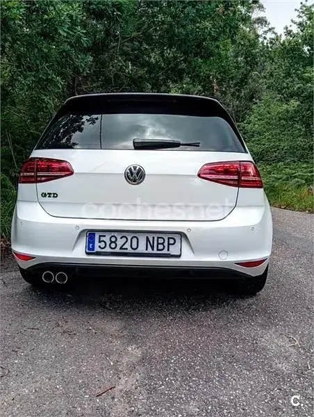 Usado VW Golf VII GTD 184 CV (135 kW) 2015 Blanco Berlina