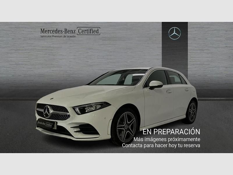 Blanco Usado 2021 Mercedes A250 AMG line Berlina | 26.290 € (Buen precio) - Imagen 1/4