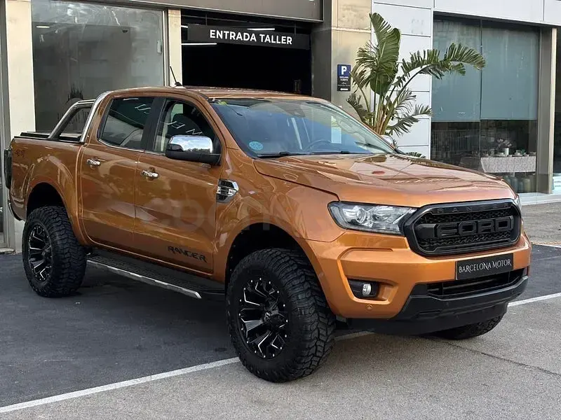 Usado Ford Ranger Limited 170 CV (125 kW) 2020 Naranja Pickup/Camioneta