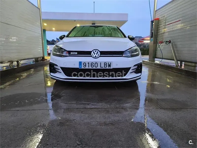 Usado VW Golf VII GTD 184 CV (135 kW) 2017 Blanco Berlina