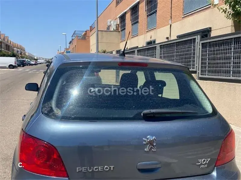 Usado Peugeot 307 90 CV (66 kW) 2007 Gris / plata Berlina