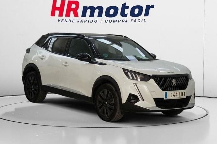 Gris Usado 2022 Peugeot 2008 GT-line SUV | 16.190 € (Super precio) - Imagen 1/4